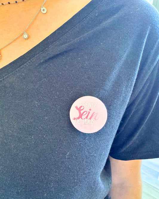 Badge - Octobre rose
