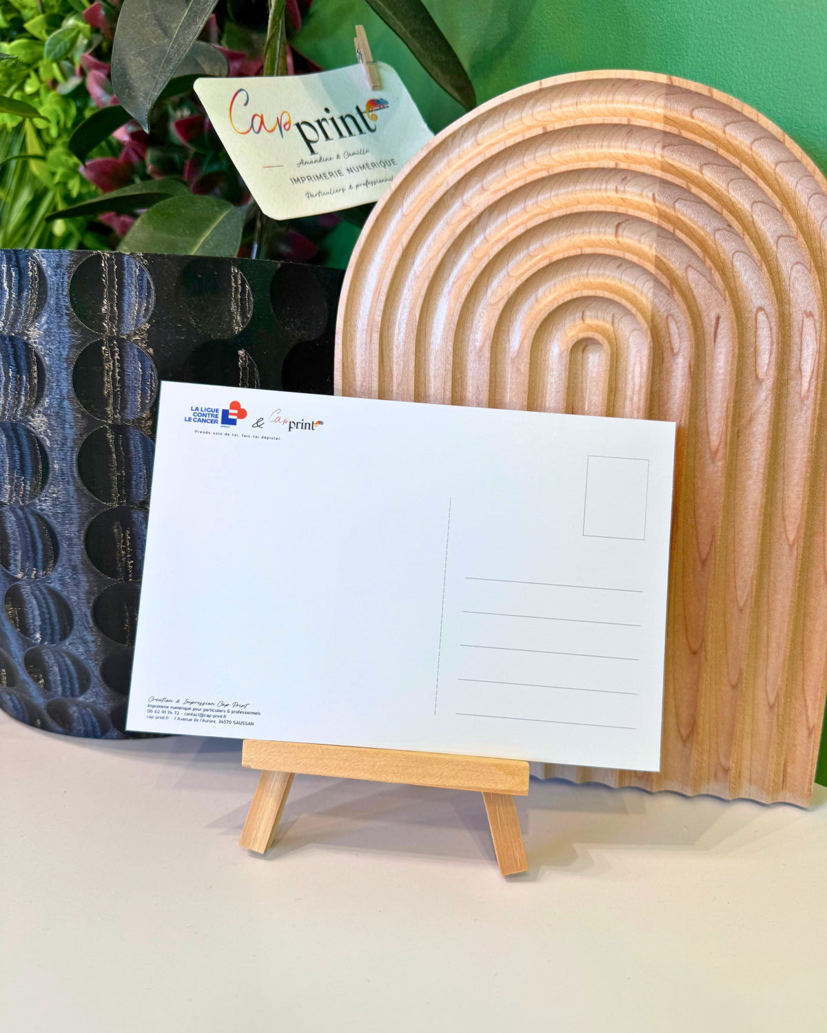 Lot de 5 Cartes postale - Octobre rose