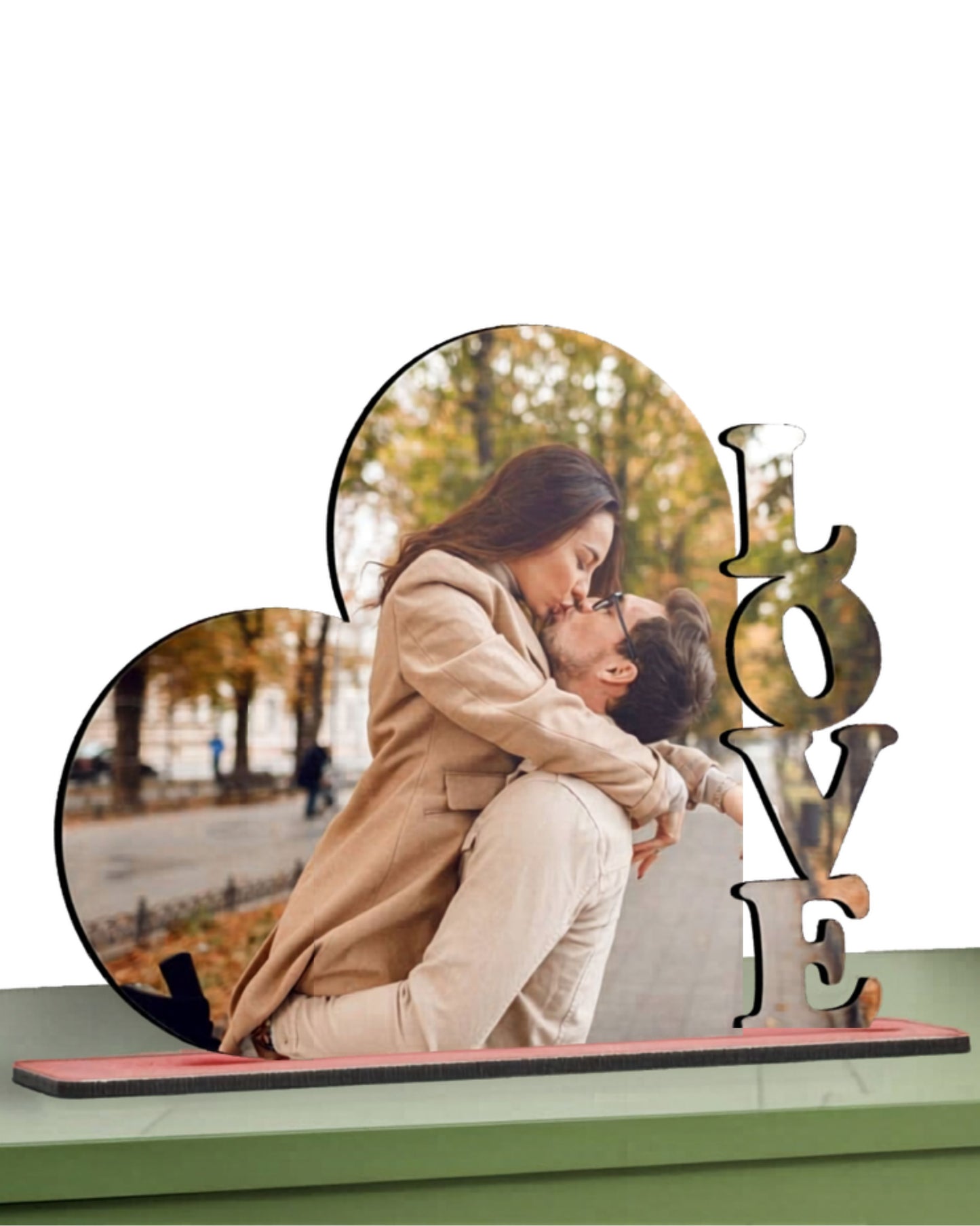 Panneau photo LOVE personnalisé