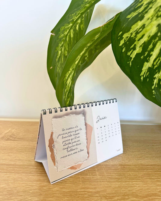 Calendrier de Bureau Personnalisable (10 x 15 cm)