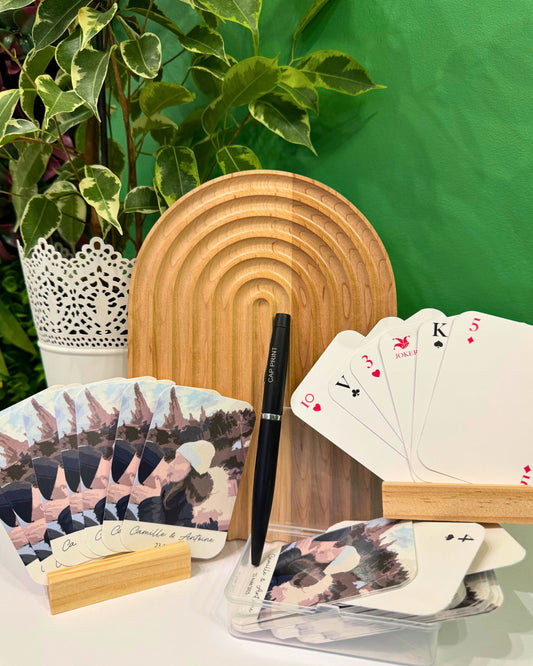 Livre d'or - Jeu de cartes des mariés