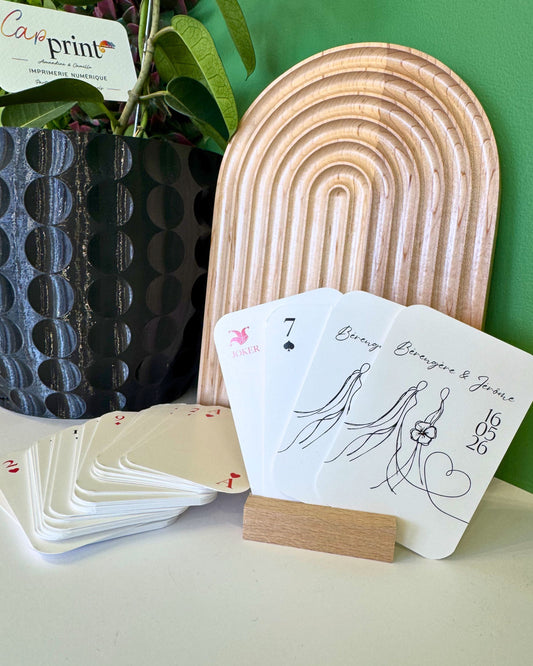 Livre d'or - Jeu de cartes des mariés