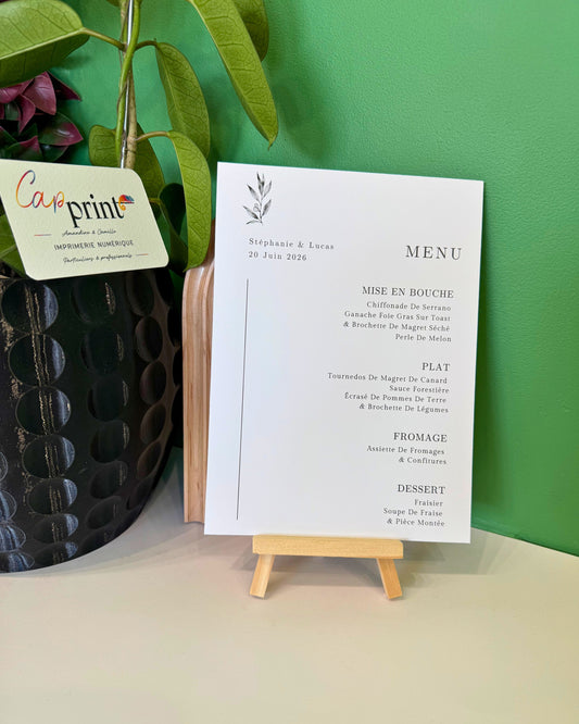 Menu A5