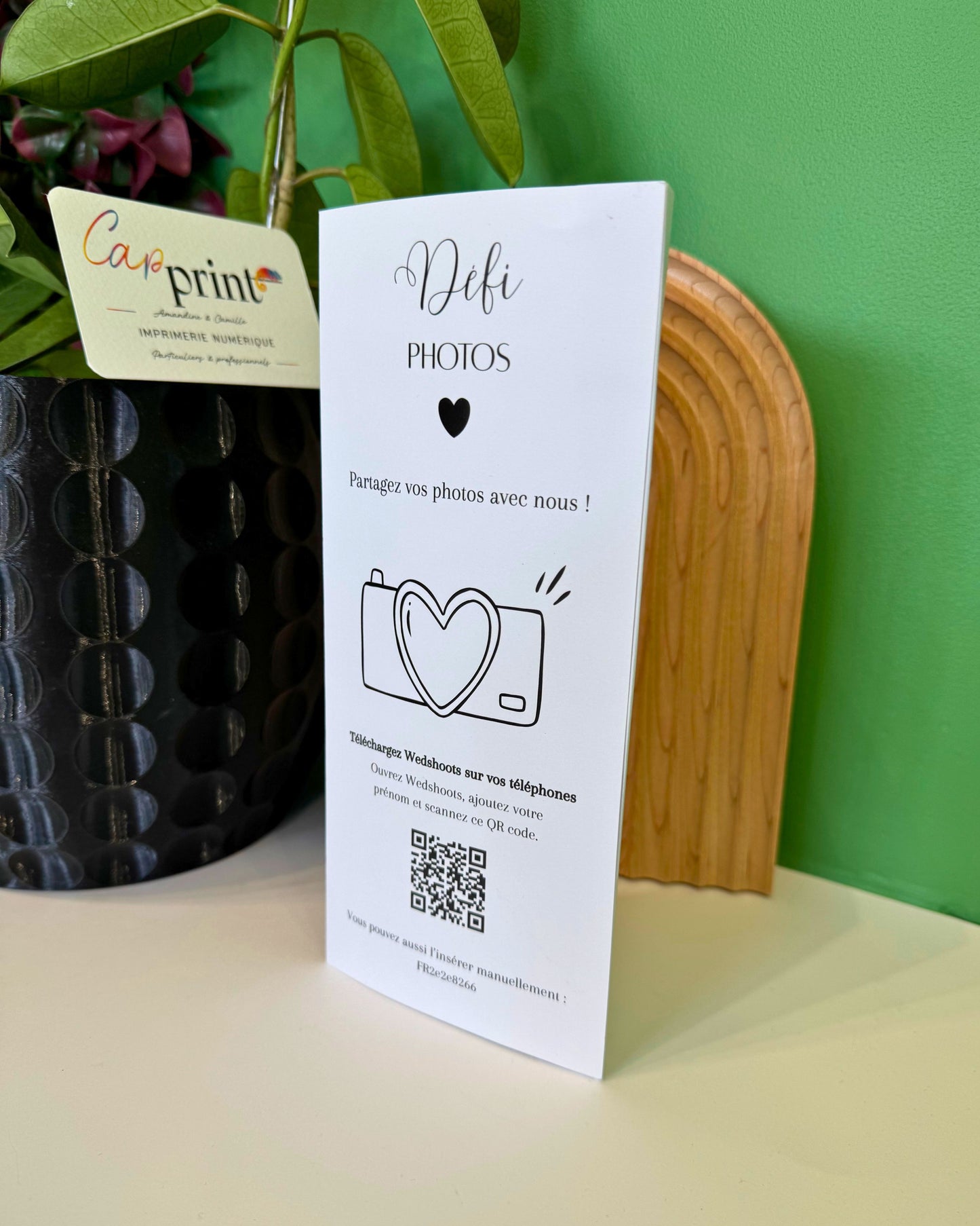 Menu triptyque
