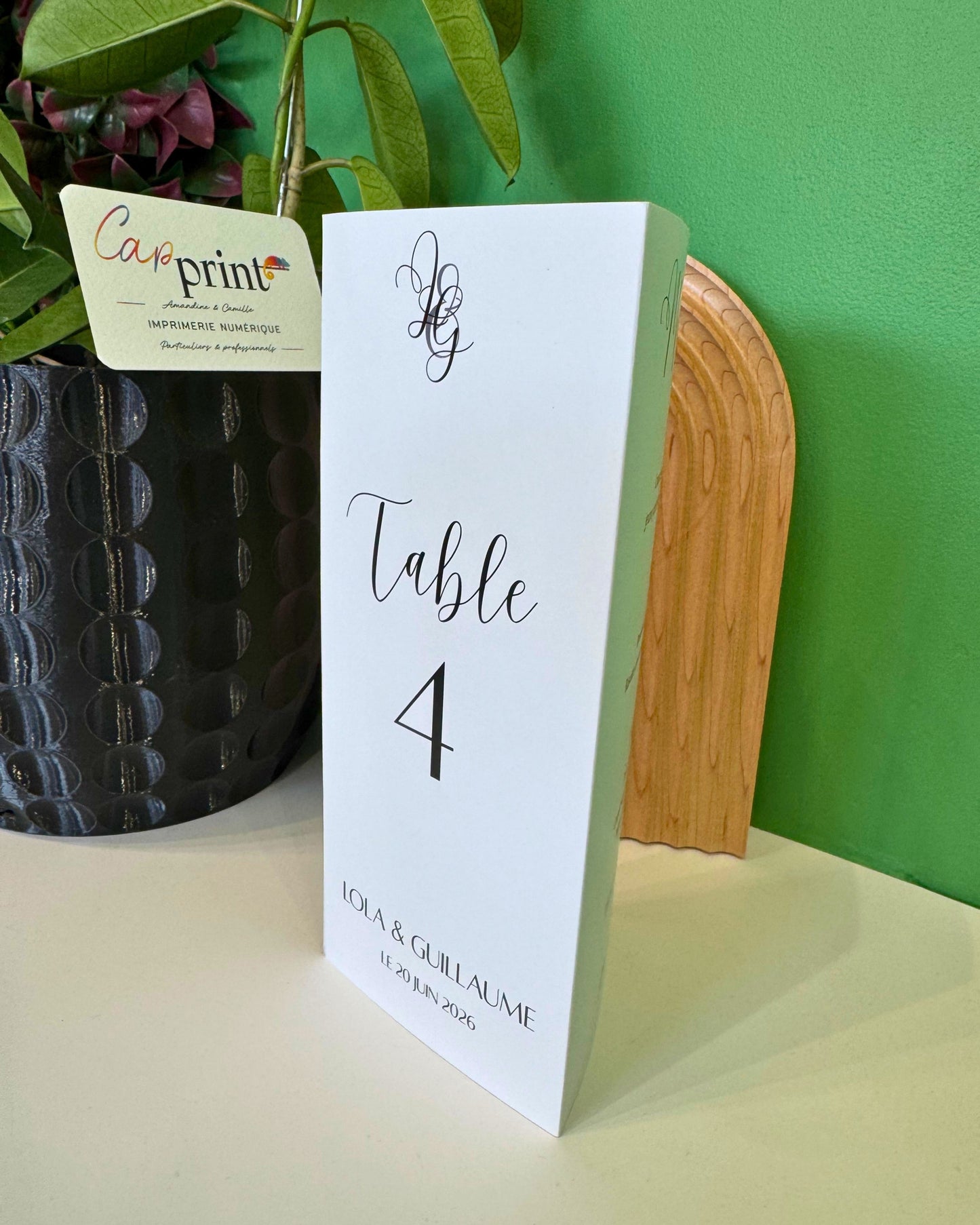 Menu triptyque